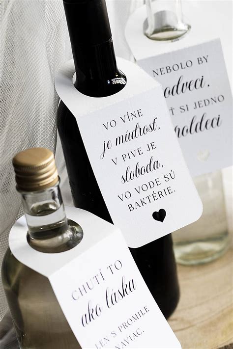 Rôzne typy fliaš vhodné na svadobný alkohol