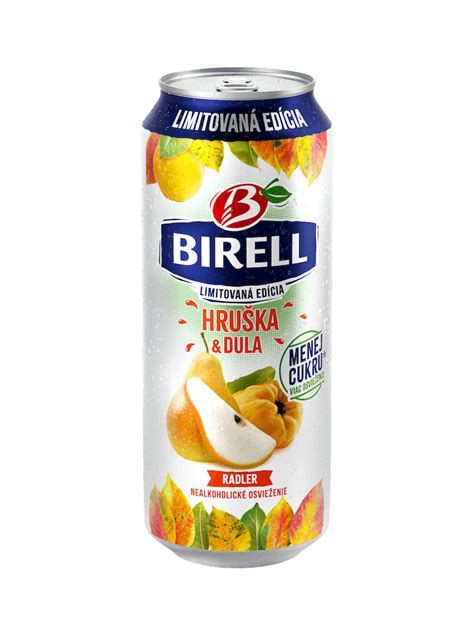 Široký výber plechoviek Birell rôznych príchutí