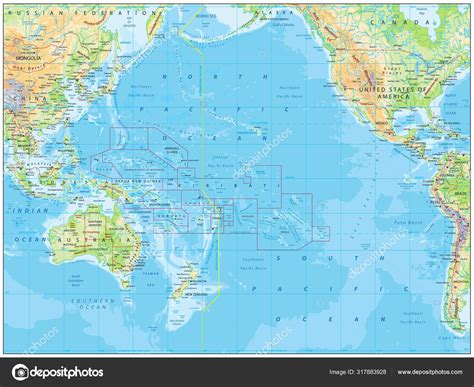 Mapa južného Atlantiku s vyznačenou polohou Svätej Heleny