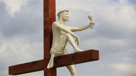 Ilustrácia muža s pohárom v ruke