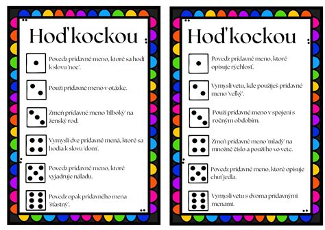 Hráči hádžu kockou