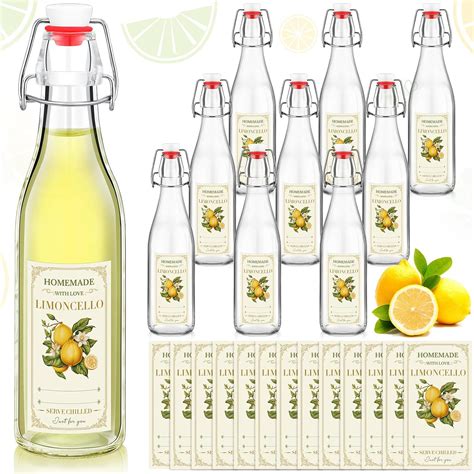 Mini fľaše limoncella s personalizovanými etiketami