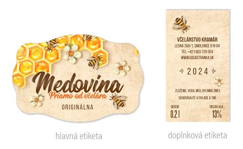 Detail personalizovanej etikety