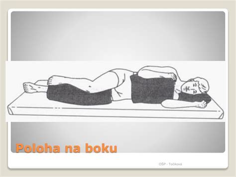 Ilustrácia stabilizovanej polohy na boku