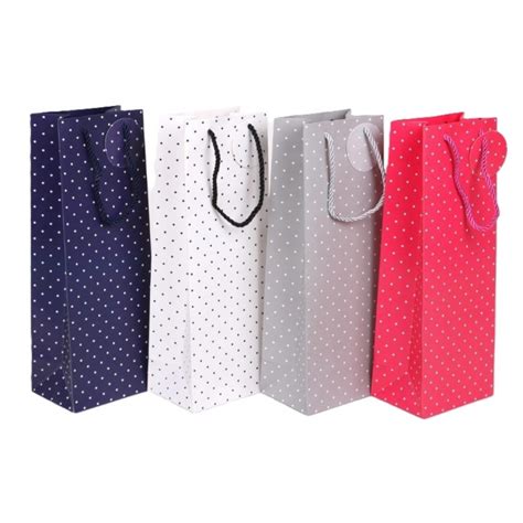 Štýlové darčekové tašky na víno s logom