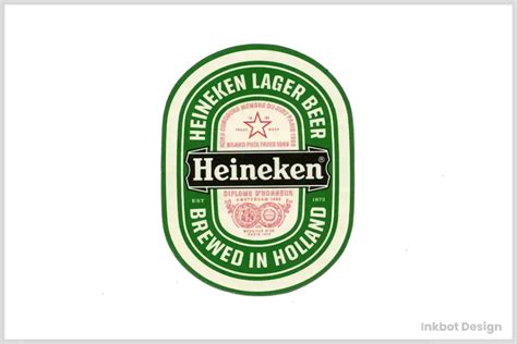 Historické logo Heineken