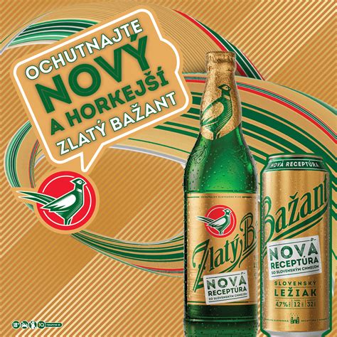 Fľaše rôznych druhov radlerov Zlatý Bažant