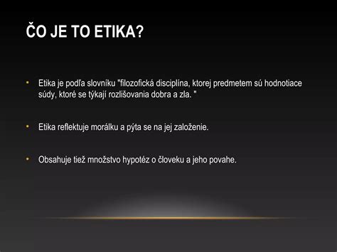 Obchodná etika a jej dopad na trh