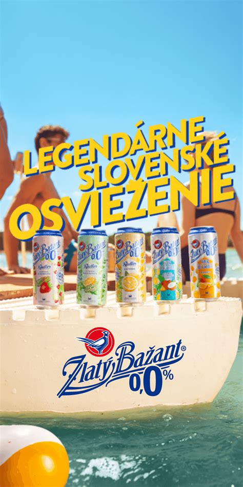 Portrét rôznych druhov piva Zlatý Bažant