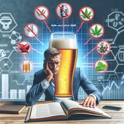 Ilustrácia s rôznymi druhmi nealkoholického piva