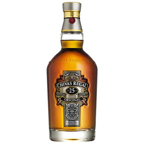Chivas Regal 25YO fľaša z počiatku 20. storočia