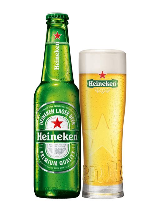 Rôzne značky piva Heineken