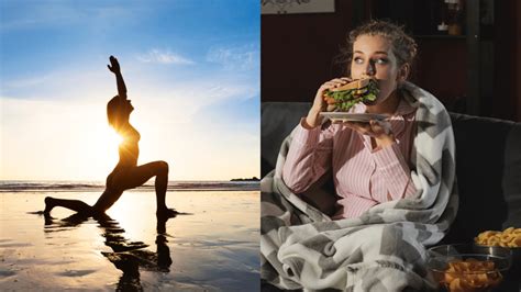 Ilustrácia znázorňujúca osobu dodržiavajúcu zdravý životný štýl