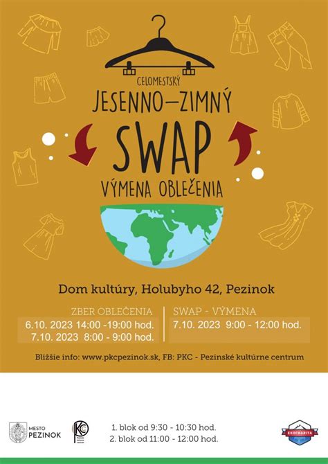 Ilustrácia konceptu swapu oblečenia