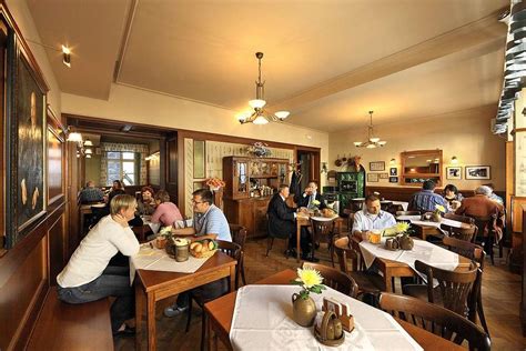 Interiér reštaurácie U Pinkasů