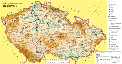 Mapa Českej republiky s vyznačenými pivovarníckymi regiónmi