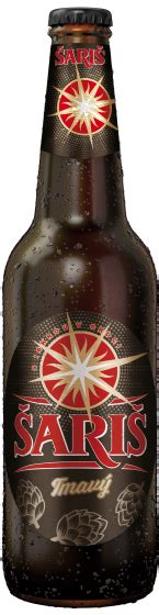 Detailná fotografia Piva Šariš Ležiak Tmavý s bohatou penou