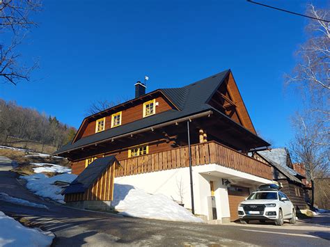 Terchová krajina s drevenicami