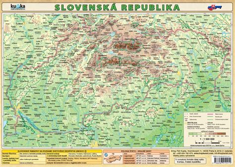 Mapa Slovenska s vyznačenými oblasťami pestovania chmeľu
