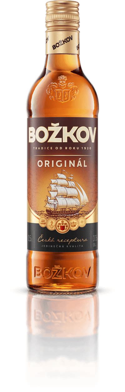 Fľaša Božkov Originál Rum