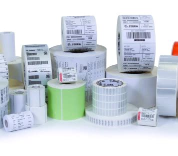 Vzorky rôznych druhov plastových etikiet