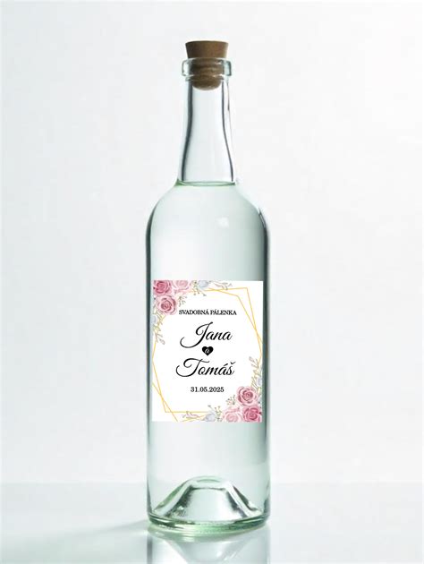 rôzne druhy svadobných fliaš