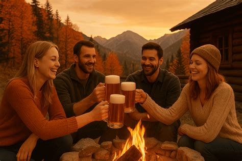 Jesenná vinobranie s pohárom burčiaku
