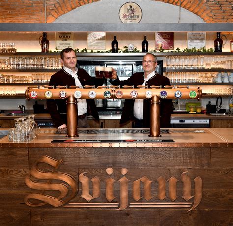 Interiér pivovaru Svijany