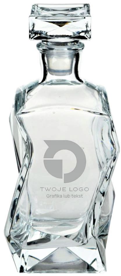 Dizajn fľaše s gravírovaním loga