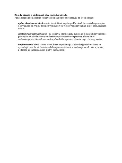 Porovnanie písania slov 