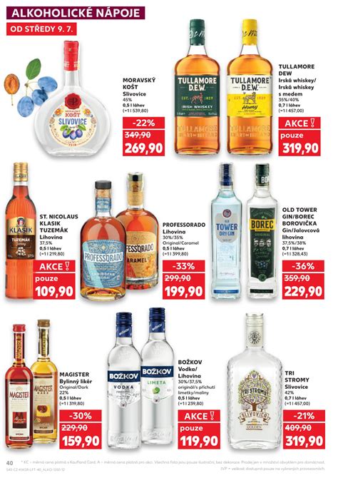 Akčný leták s brandy