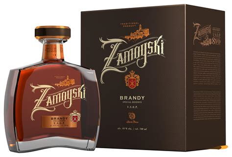 Fľaša Zamoyski Brandy