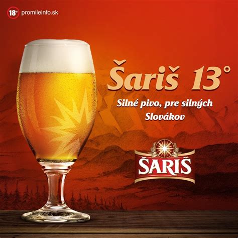 Etikety piva Šariš v modernom dizajne