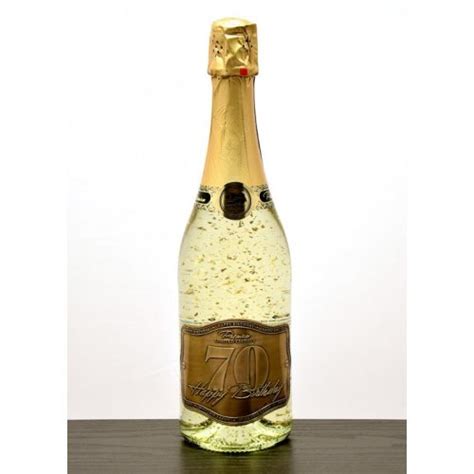 Šampanské so zlatými lupeňmi