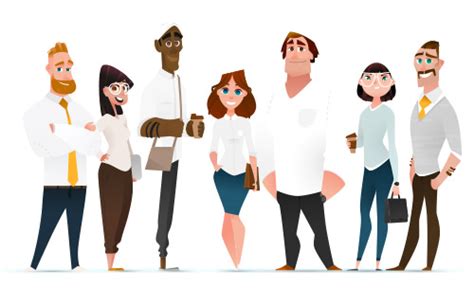 Ilustrácia skupiny ľudí pri spoločnej aktivite