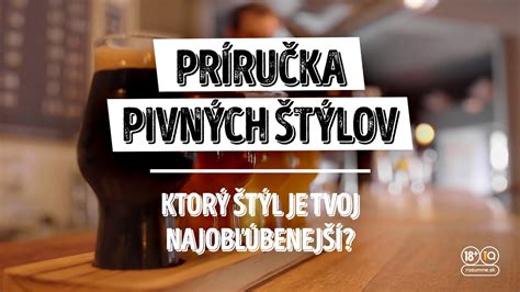 Porovnanie pivných štýlov