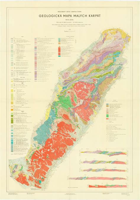 Mapa vinohradníckych oblastí Malých Karpát