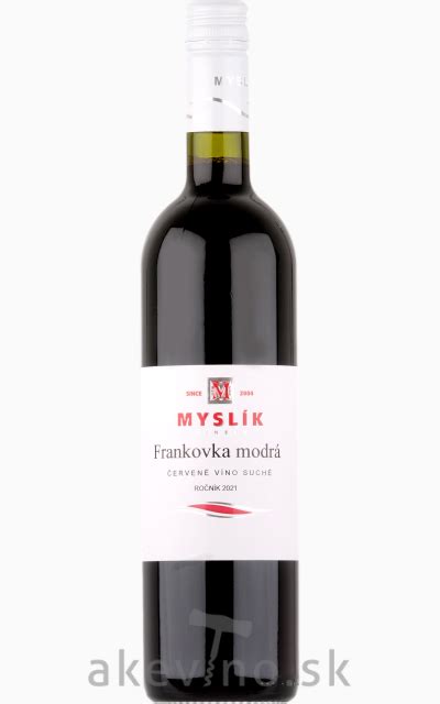 Etiketa vína Frankovka Modrá Ladové Víno