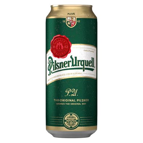 Obrázok fľaše Pilsner Urquell s 500 ml objemom