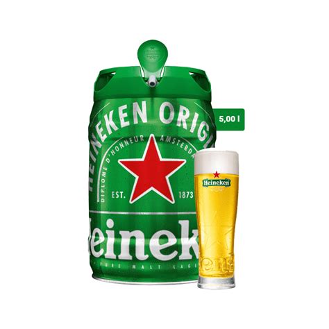 Ilustračná fotografia piva Heineken v 5l balení