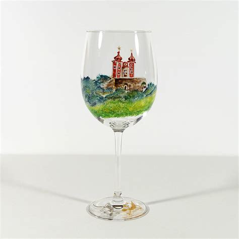 Ručne maľovaný vianočný pohár