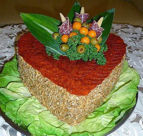 Slaná torta v tvare pivového pohára