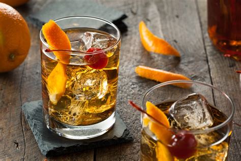 Ingrediencie na Old Fashioned
