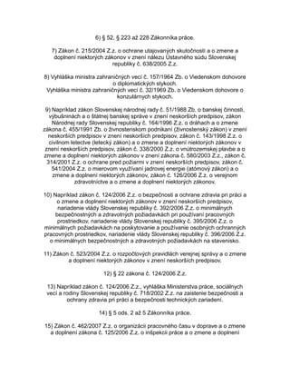 Vizualizácia zákona o bezpečnosti práce