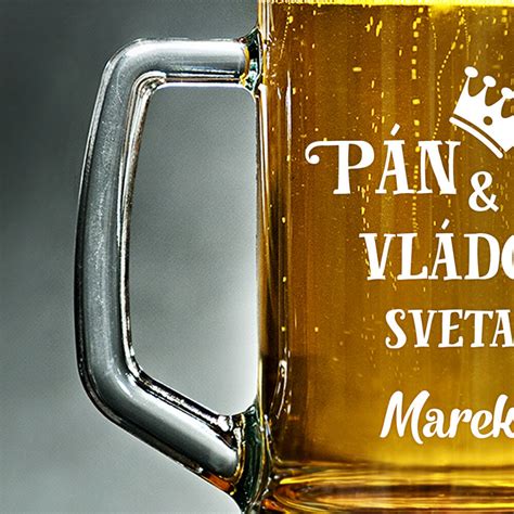 Pivný krígeľ s ciachou