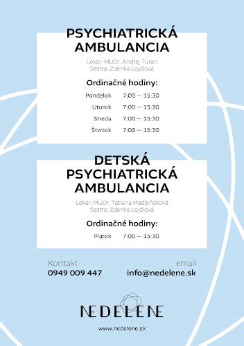 Psychiatrická ambulancia