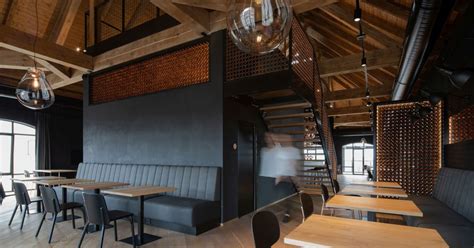 Interiér pivovaru Harry v Brne