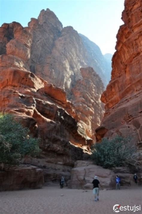 Mapka Jordánska s vyznačenou oblasťou Wadi Rum