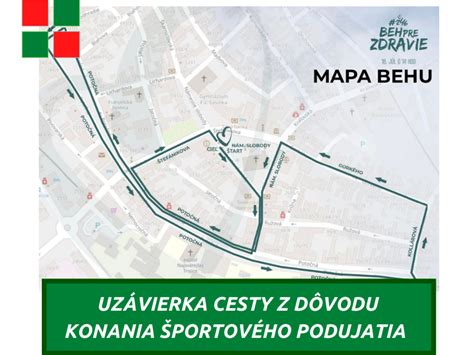 Mapa degustačného behu