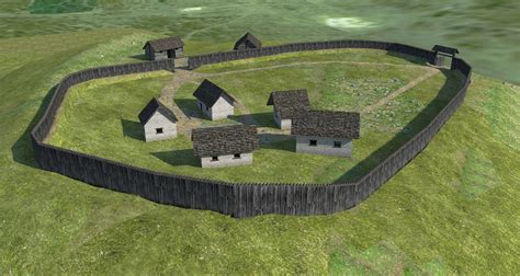 Rekonštrukcia Veľkomoravského hradiska Neštich